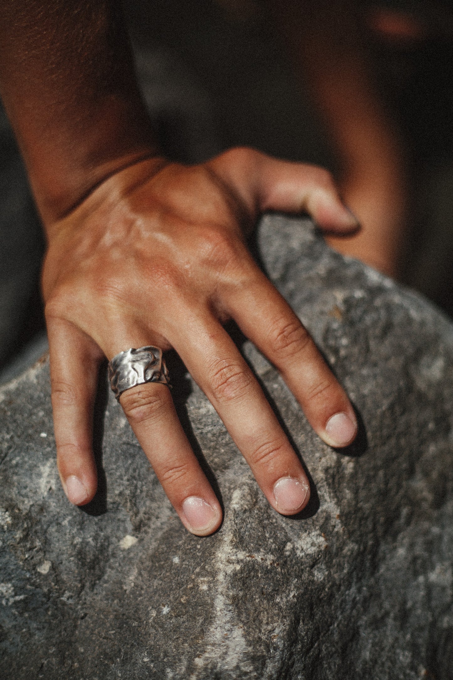 Wave Ring for Man